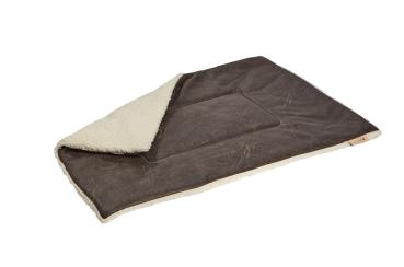 Wolters Senator Reisedecke in antike braun - 100x70cm