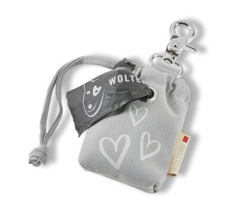 Wolters Poopy Bag Holder - hellgrau - Aufbewahrung für Kotbeutel unterwegs