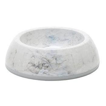 Rutschfester Fressnapf / Futternapf / Wassernapf in Marmoroptik - 600 ml