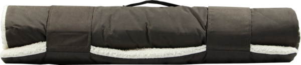Wolters Vagabund Reisedecke 100x70x5 cm in grau