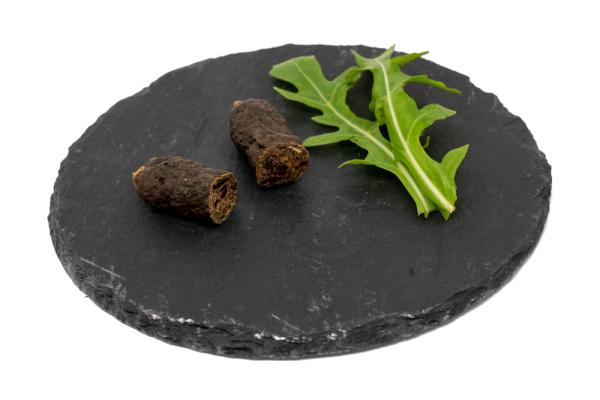 Premium Straußenwurst Snack mit Mango - 100 g