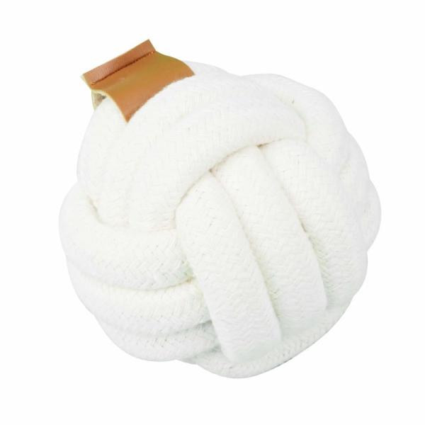 Hundespielzeug Knotenball / Kauspielzeug aus Baumwolle 8 cm